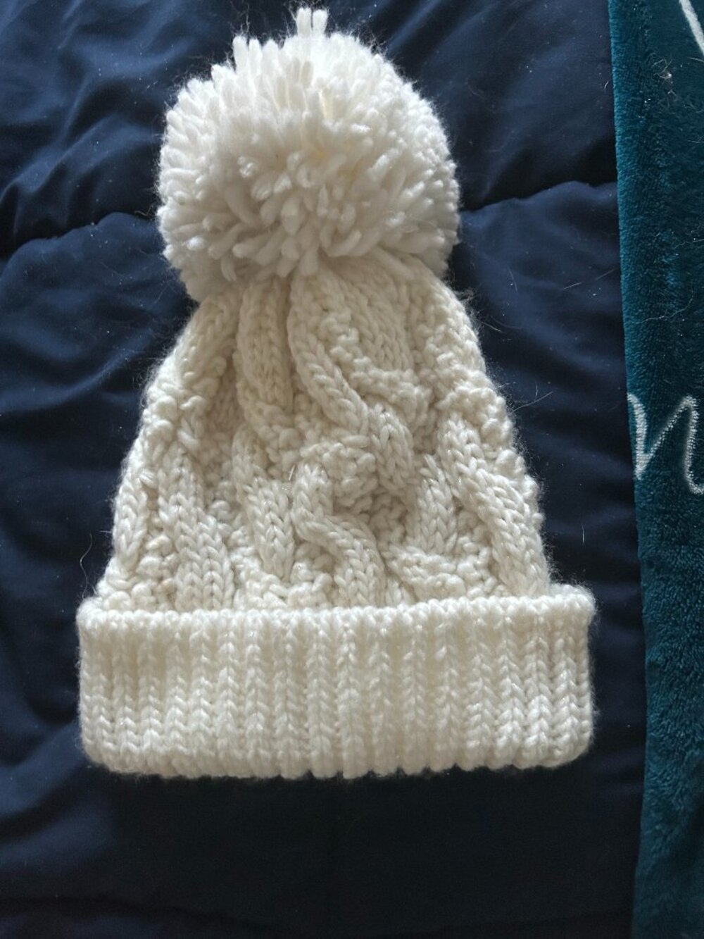 White Ski or Snow Hat